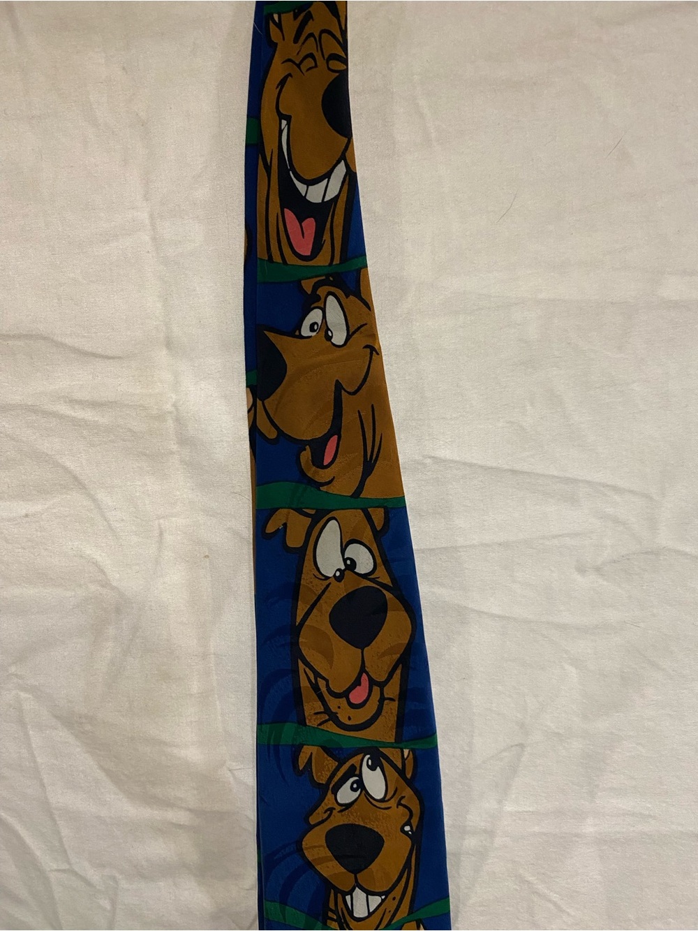 Scooby-Doo Blue Cartoon Dog Neck Tie - Unbranded